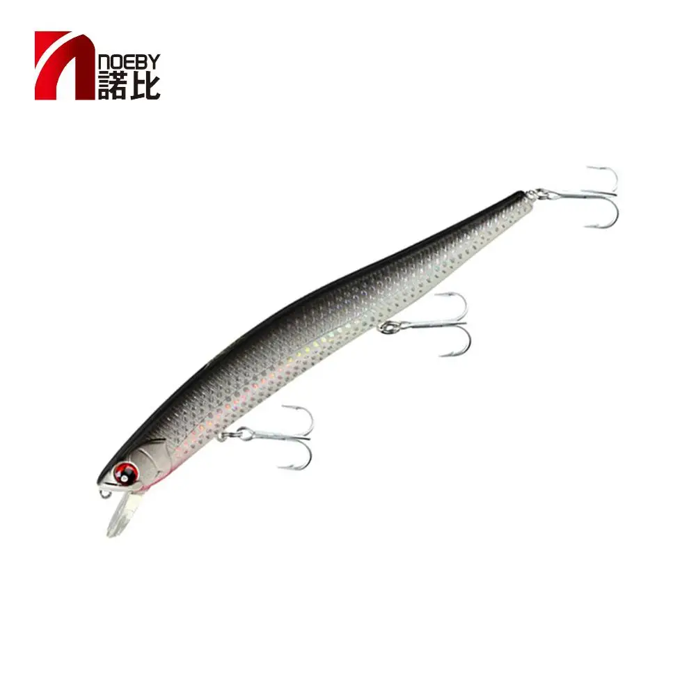 NOEBY NBL9142 Slim Minnow Fishing Lure Hard Bait Wobblers Peche Leurre 150mm 23g Floating for Sea Bass Fishing