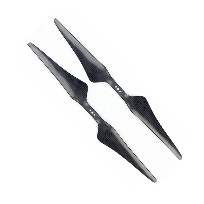 15x5.5 3K Carbon Fiber Propeller CW CCW 1555 CF Props  Props For Octocopter Multi Rotor UFO