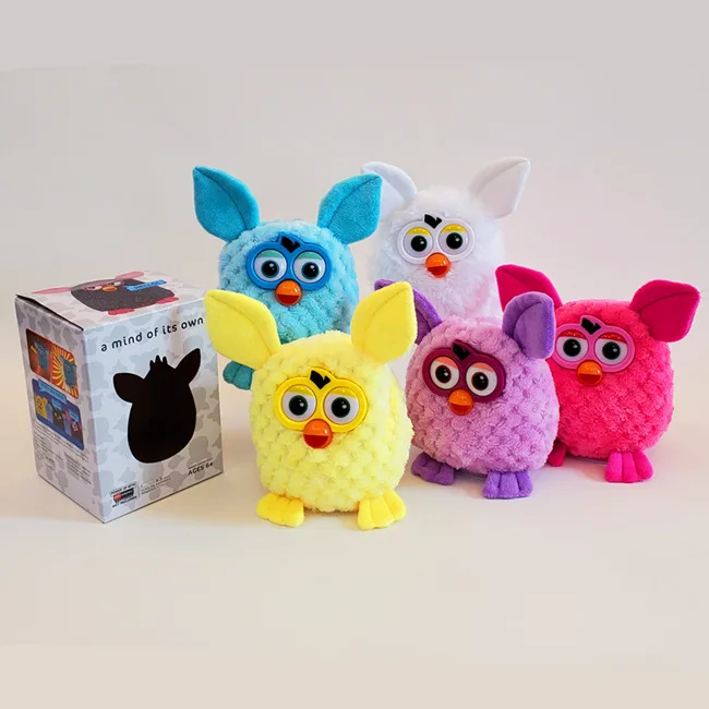 With Box Electronic Pets Interactive Toys Phoebe Firbi Pets Owl Elves Recording Talking Hamster Smart Toy Doll Furbiness boom