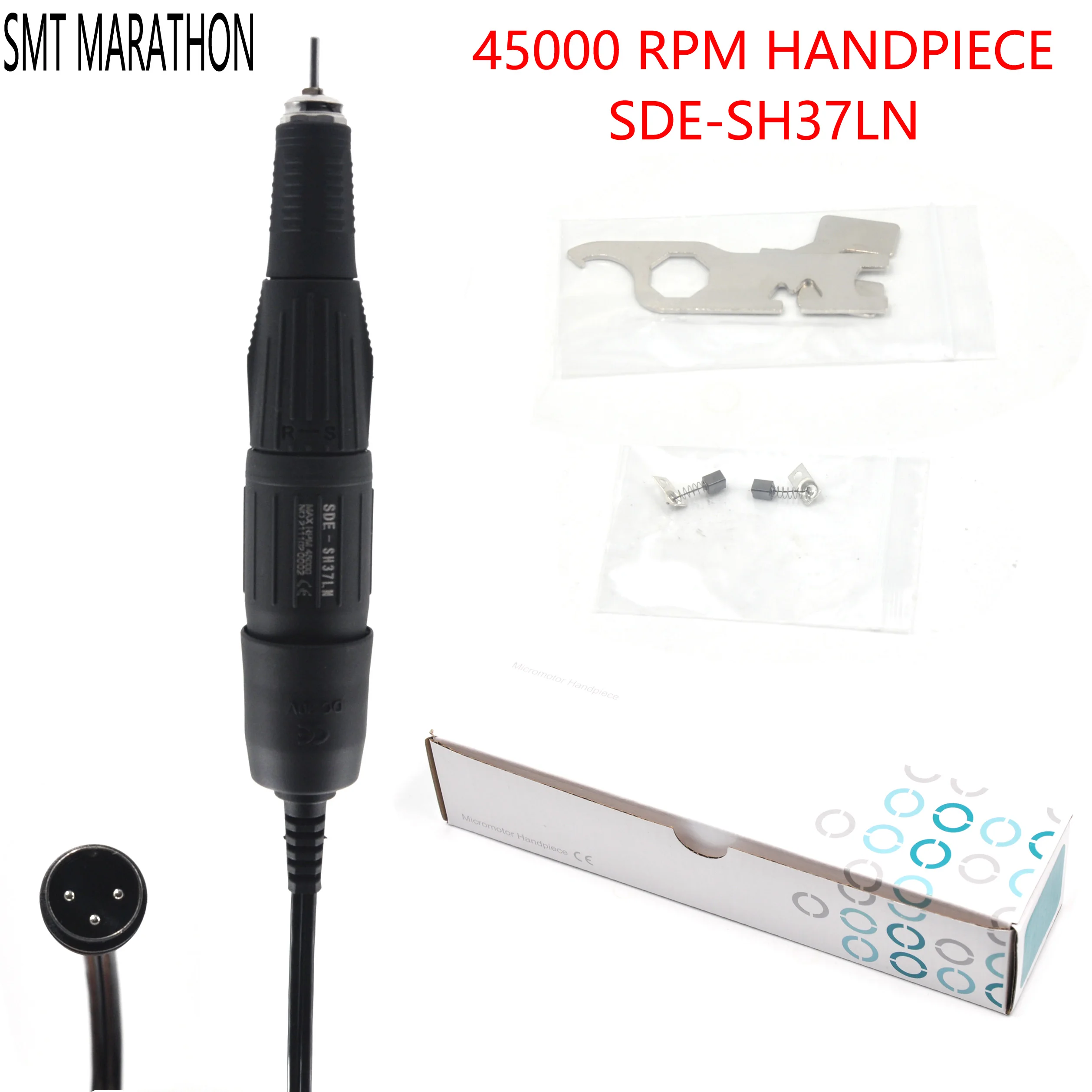 45000RPM HANDPIECE DENTAL LAB SMT MARATHON Micromotor Polishing SDE-SH37LN 45K RPM  GREAT POWER