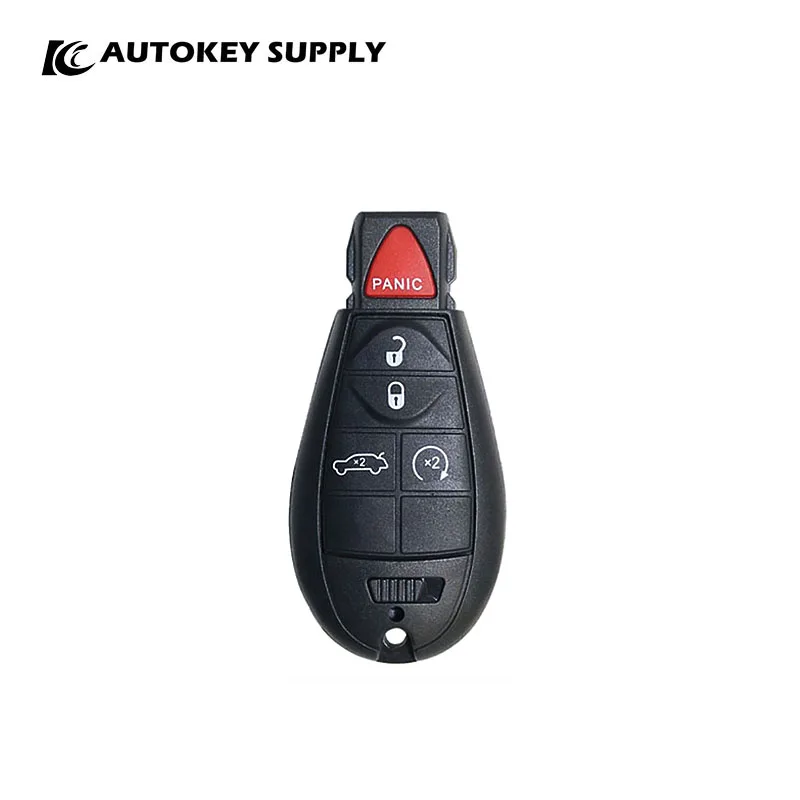 Llave Control Remoto For Chrysler 4+1 Botones  433Mhz Fcc: M3N5Wy783X Ic:Pcf7941  Autokeysupply AKCRC414