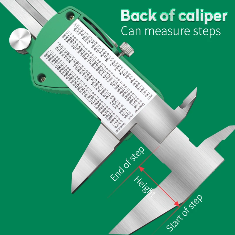 LAOA-calibrador Vernier Digital de acero inoxidable, 6 pulgadas, 150mm, calibrador electrónico de Metal, resistente al agua, micrómetro,