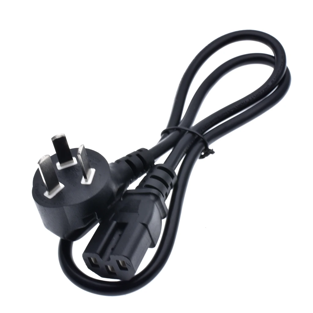 Chinese Rice Cooker 3 pin CCC power cord with IEC C15 cable plug,0.8m