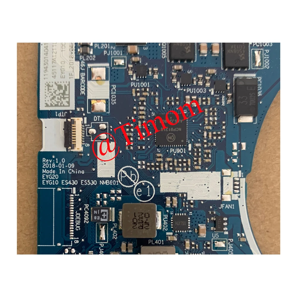 Imagem -03 - para Yoga 53014ikb 81ek Flex 6-14ikb 81em Integrada Motherboard Fru Nmb601 5b20r19584 5b20r19591 5b20r19582 5b20r19601 I38130u