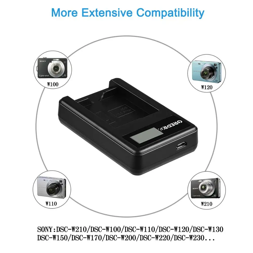 1250MAh NP-BK1 NPBK1 Pin + NP BK1 Pin Sạc Cho Sony DSC W190 S750 S780 S950 S980 W370 W180 DSC-W190 S750 DSC-S780