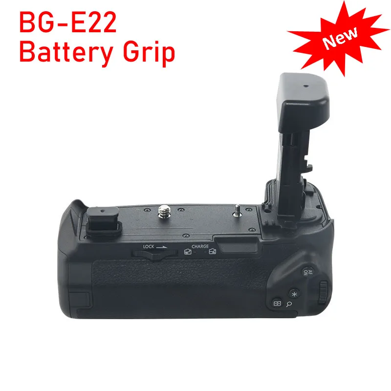 BG-E22 battery grip + 2 pces LP-E6N baterias para canon eos r