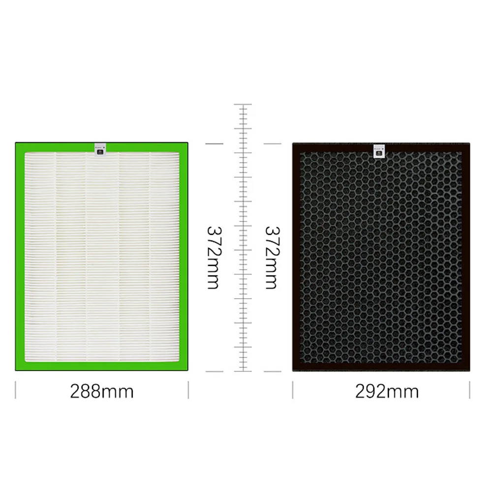 활성탄 HEPA 필터 키트, 필립스 AC3252 AC3254 AC3256 FY3137 공기 청정기 액세서리, 포름알데히드 필터