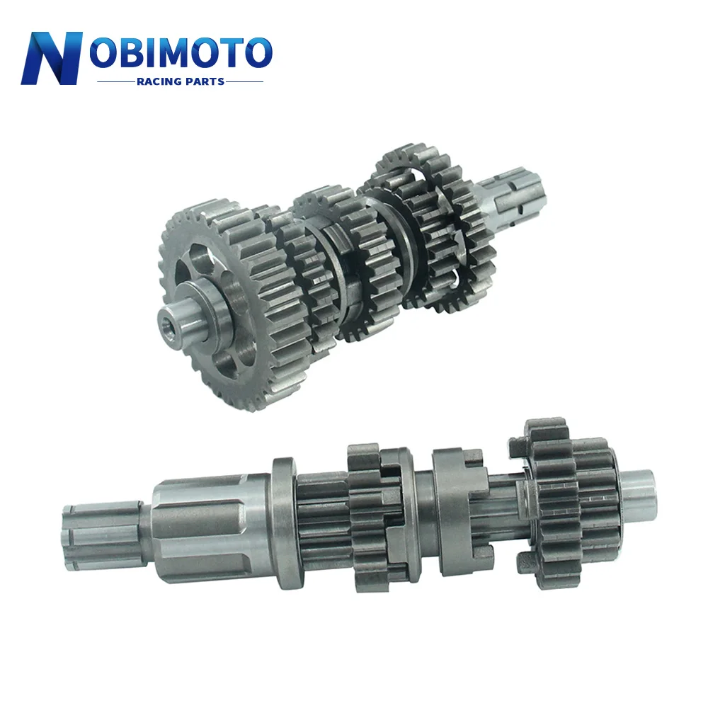 Motocross Reverse Gear 4+1 Main Shaft Counter Shaft Transmission Gear Box For All Chinese CG250 Reverse Gear 4+1 Engines 2ZB-136