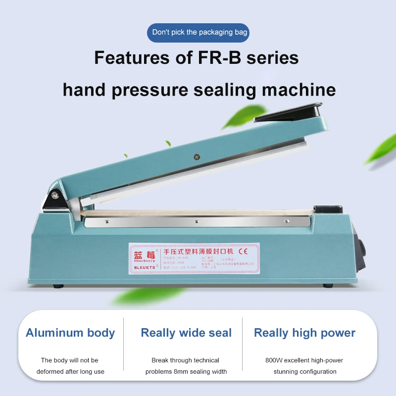 Портативная машина для запечатывания пластиковых пакетов для закусок, бытовая ручная машина для запечатывания, машина для запечатывания пластиковых пакетов