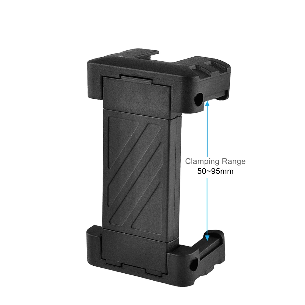 ขาตั้งกล้องรองเท้าเย็นสำหรับไมโครโฟน LED Light 1/4 ''สกรูสำหรับ iPhone 11 Pro Max XS Max XR X 8 7 6 Plus