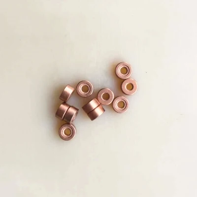 10 pieces/lot 3*8*4mm iron Copper base powder metallurgical parts Powder Metallurgy oil bushing  porous bearing