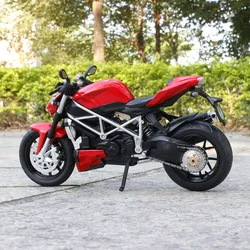 1:12 Ducati Streetfighter S V4 Red Die Cast Vehicles Collectible Hobbies Motorcycle Sound and light Model Toys Birthday gift