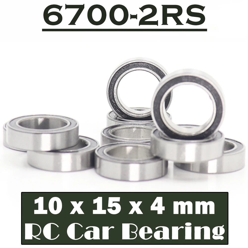 6700RS 6701RS 6702RS 6704RS ( 10 PCS ) Bearing Chrome Steel Ball Bearings With Black Rubber Seal