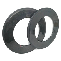 One piece 120mm depth carbon rims road bike track bike TT bike fat wheels strong man and women bicycle wheel clincher