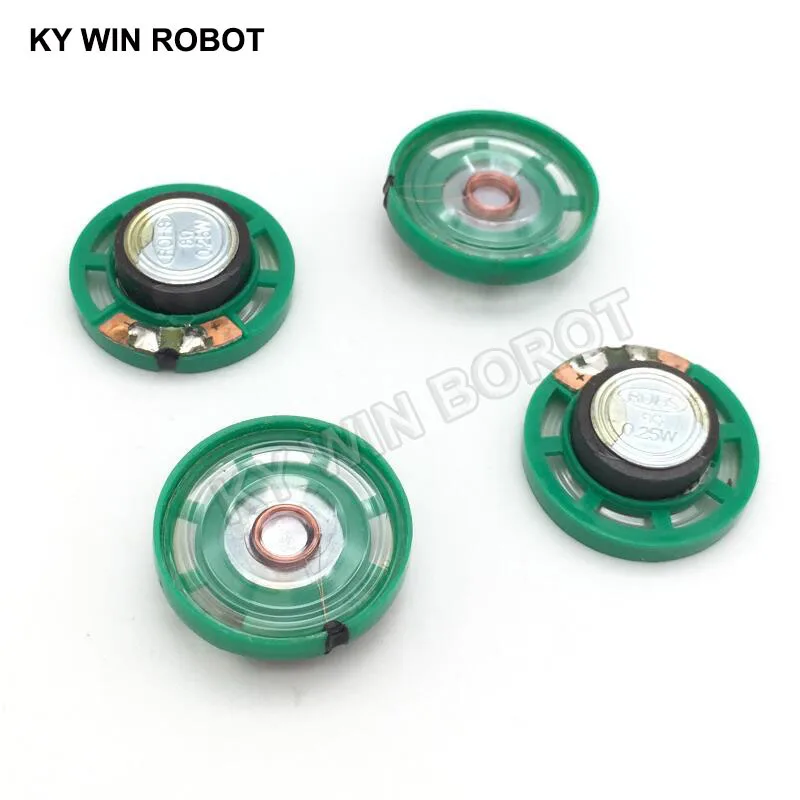 5pcs/lot New Ultra-thin speaker Doorbell horn Toy-car horn 8 ohms 0.25 watt 0.25W 8R speaker Diameter 27MM 2.7CM thickness 7MM