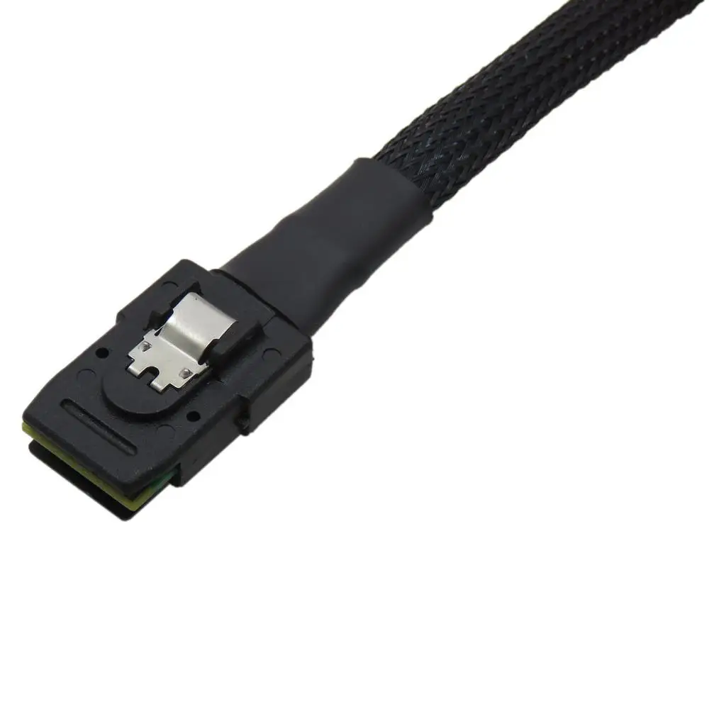 sas sata cables for HDD server Display card MINI SAS 4i SFF-8087 36Pin To 4 SAS 29Pin Sff 8482 +4pin power cable 0.5m 1m