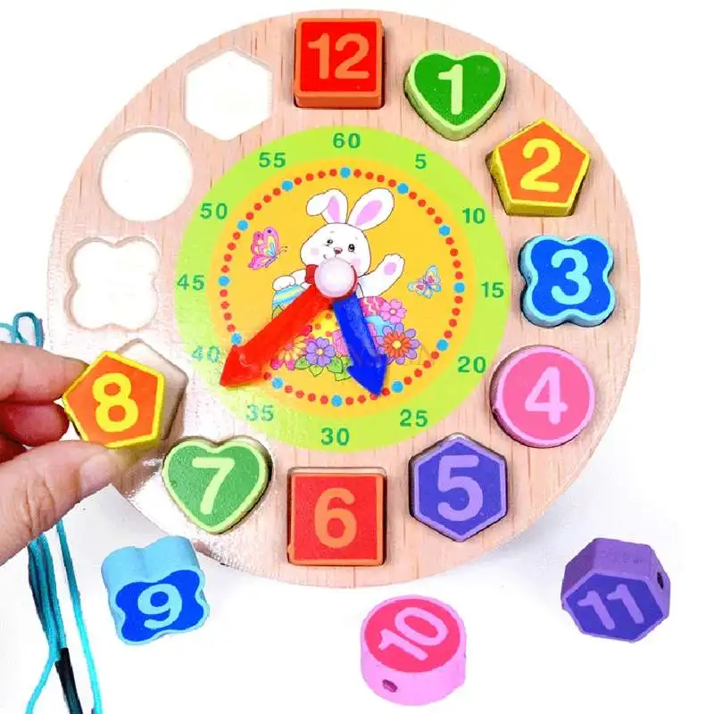 Digital clock recognition learning tools children's math teaching aids elementary school educational early childhood toys