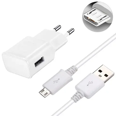 Adaptateur de chargeur mural rapide, pour Samsung A10 A20 A50 A70 A51 A71 M21 M31 A21S Note 20 Type C, câble de données Micro USB