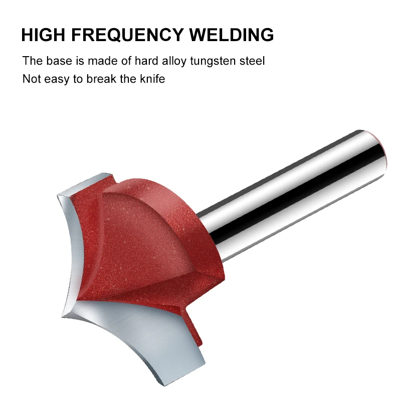 10 Piece Set  Woodworking Milling Cutter Fillet Trimming Door Frame Lace End Mill Tenon Cutter Engraving Drill Tenon Cutter