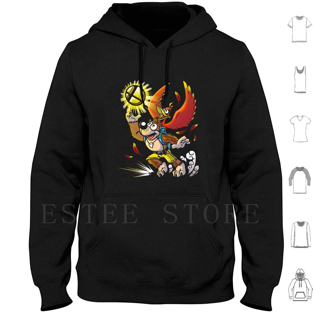 The Smash Jiggy Hoodie Long Sleeve Gaming Rareware Smash Bros Ultimate