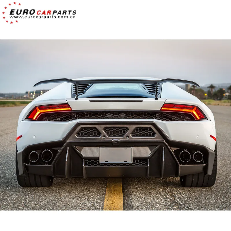 

LP610 rear wing for LP610 to V-style carbon fiber spoiler with spoiler plate