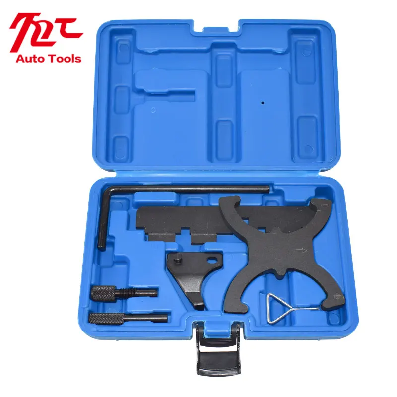 Camshaft Timing Tool Kit, Flywheel Locking Tool Compatible with Ford Fiesta Focus Volvo Mazda 1.4 1.6 1.8 2.0