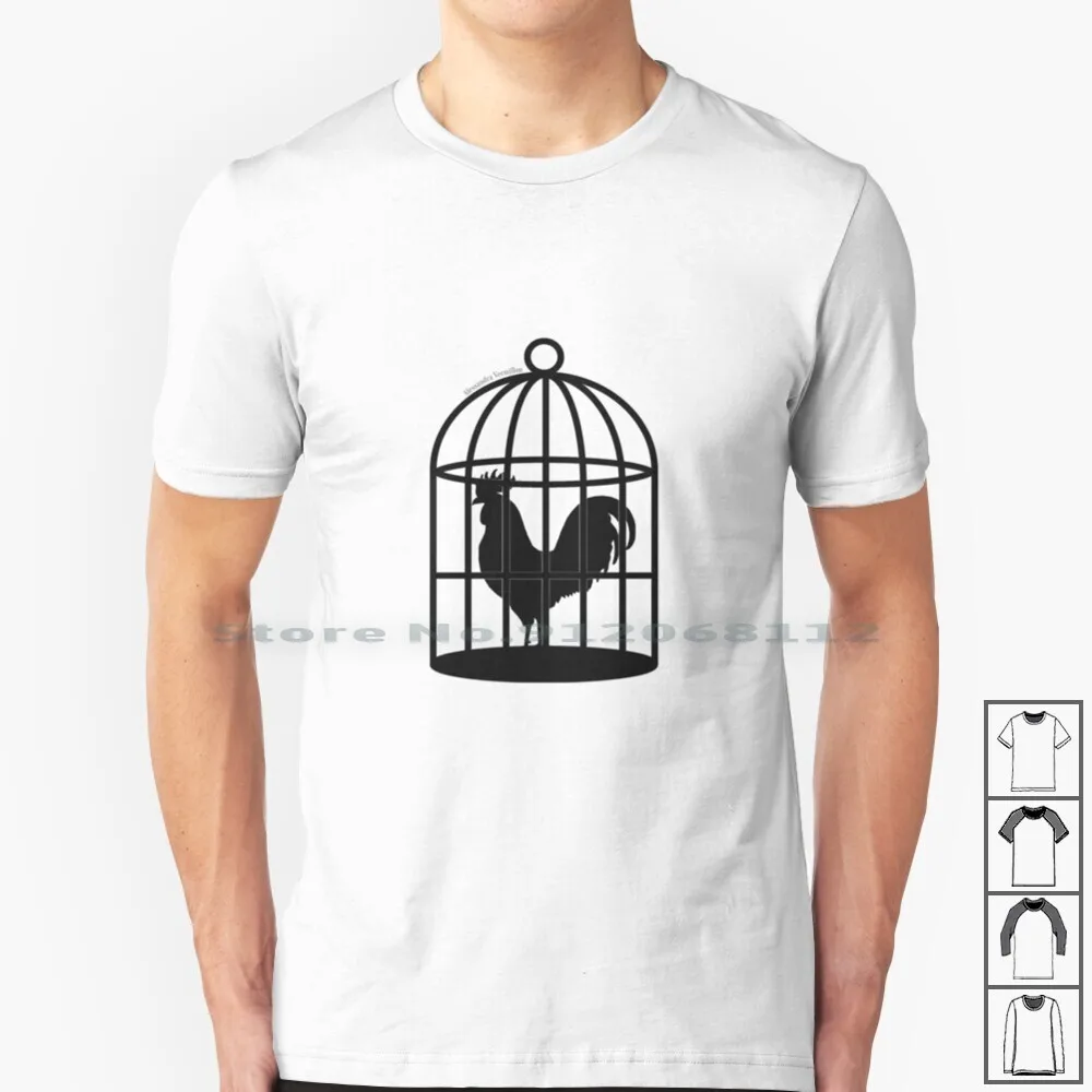 Cage 100% Cotton T Shirt Fetish Bdsm Kinky Submissive Submit Sissy Sissy Boy Mistress Humiliation Sexy Funny Exposure Friends