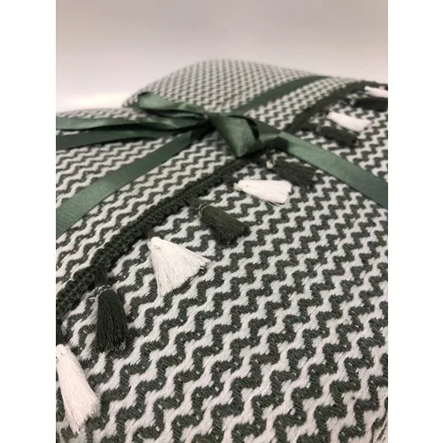 Anemons Tassels Cover-Green (Double)