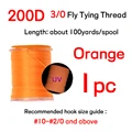 1 pieza de color naranja