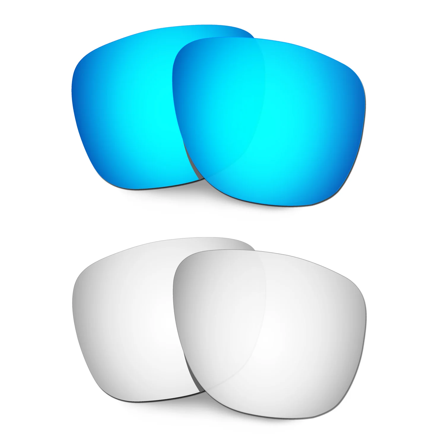

Поляризованные Сменные линзы HKUCO для солнцезащитных очков Crossrange XL, синие/серебристые, 2 пары