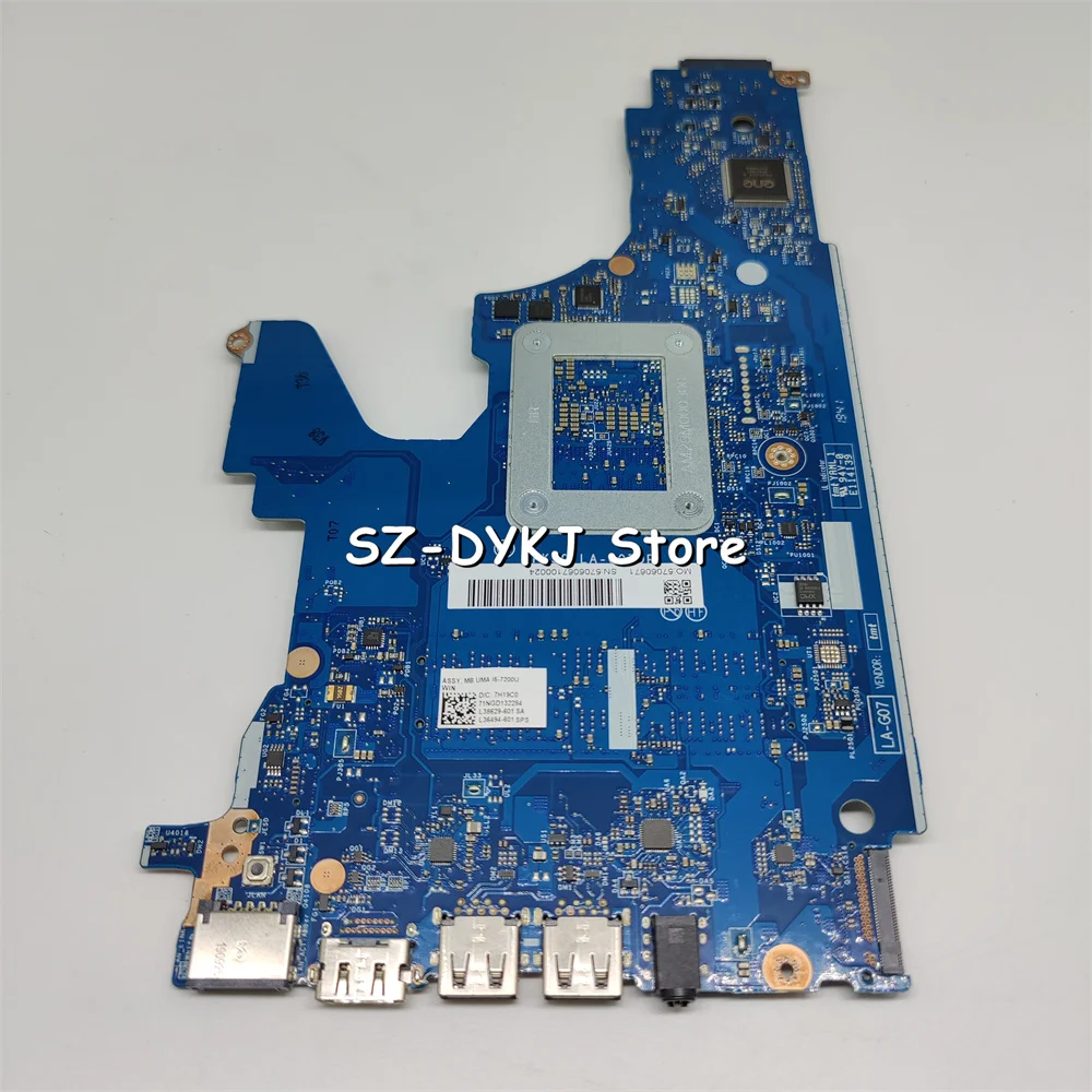 Placa-mãe para computador portátil, série hp 15-da, srgaveta i5-7200U