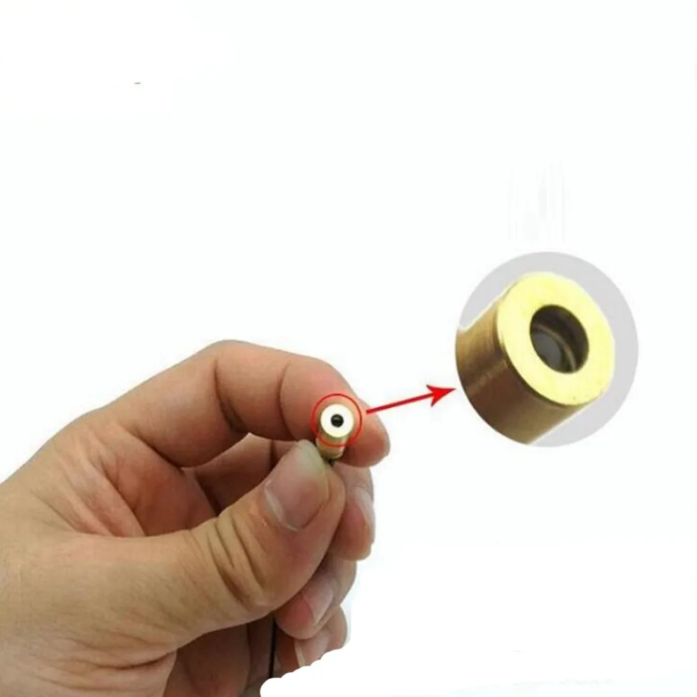 Taidacent 520nm 1mW Laser Pointing 3V Laser Diode Point Laser Green Head for Moving Led head Lights and Embroidery Machines