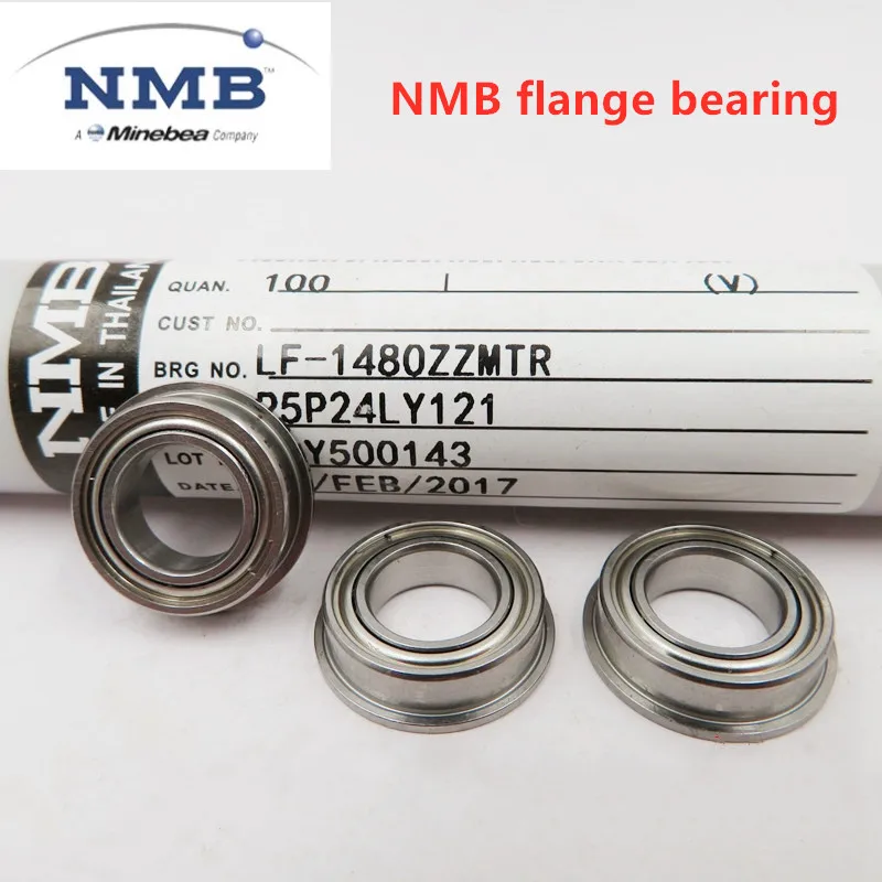 50pcs original NMB flange bearing MF63 74 84 85 95 105 106 126 128 137 148 ZZ F682 683 684 688 689 623 693 696 698 6700 ZZ