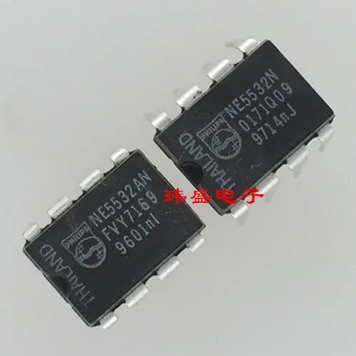 10pcs NE5532AN NE5532N DIP-8