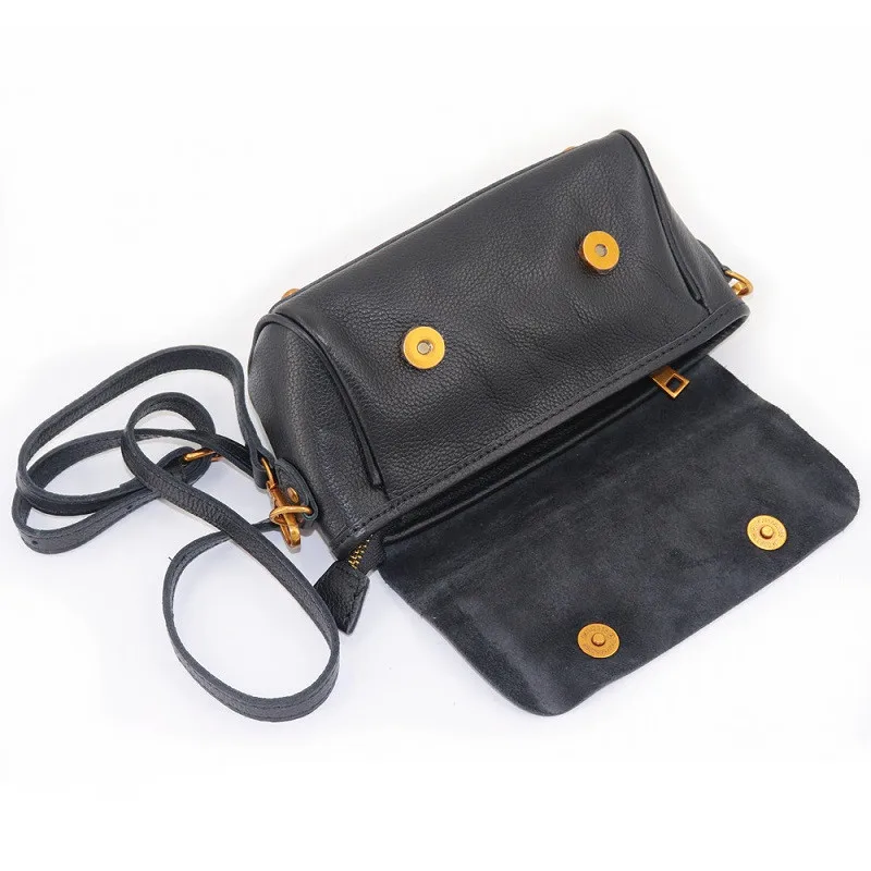 Flap Small Women Crossbody Bags Soft Genuine Leather Handbags Fashion Brand Designer Female Shoulder Messenger Bag Luxury Purses