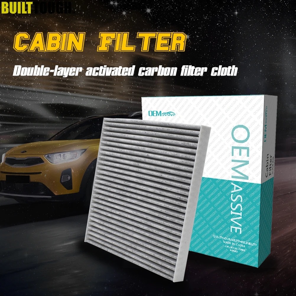Car Pollen Cabin Air Conditioning Filter Activated Carbon 87139-YZZ09 For Pontiac Vibe Toyota Tacoma 2005 2006 2007 2008 2009
