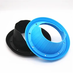 A Pair of 6.5-inch Soft Silicone Pad Car Speaker Waterproof and Dustproof Cover To Protect The Horn Pad Car Speaker Shock-absorb
