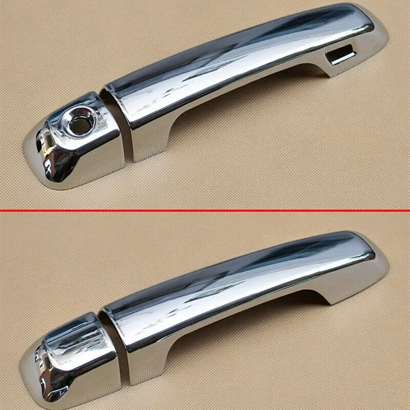 For Toyota Prado 150 Land Cruiser Prado J150 2010- 2019 LC150 LC200 Chrome Exterior Car Door Handle Cover Trim Sticker