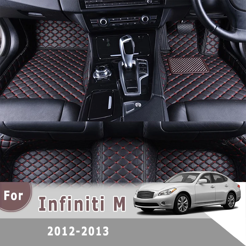 

Автомобильные коврики RHD для Infiniti M 2013 2012, напольные коврики, индивидуальный дизайн интерьера, педали, накладки, коврики, автозапчасти