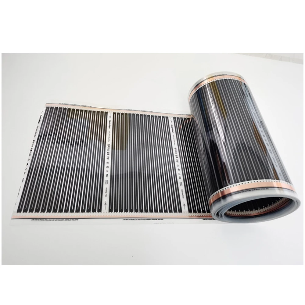 HEAT Infrared Heating Film 220V Electric Warm Floor System 50CM Width 400W/m2 Heating Foil Mat  Home Warming Made In Korea