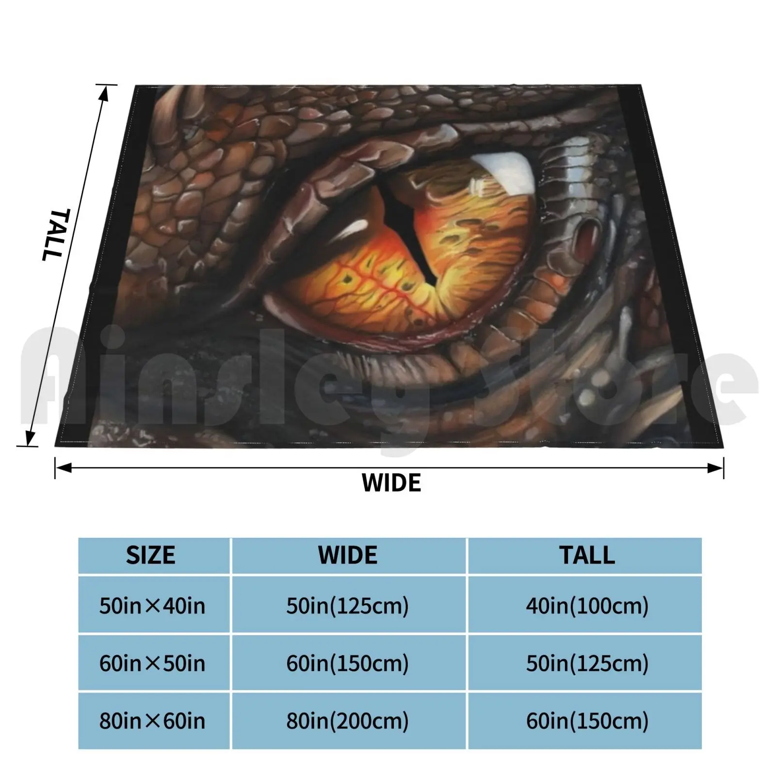 Dragon Eye Blanket For Sofa Bed Travel Dragon Eye Fantasy Pupil Iris Slot Dandruff Smaug Drogon Makes Magic