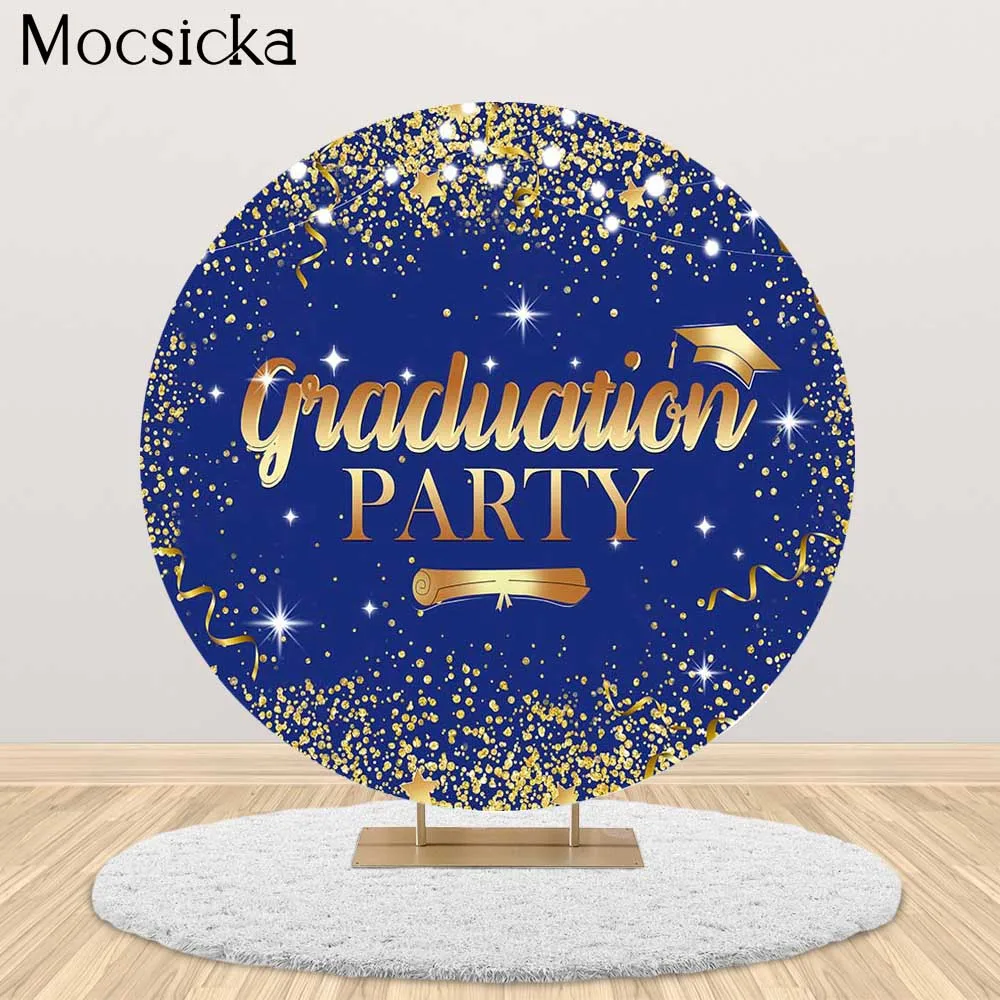 Congratulations Graduation Backdrop Graduate Party Photography Background Back To School Glitter Confetti Props Photo Studio