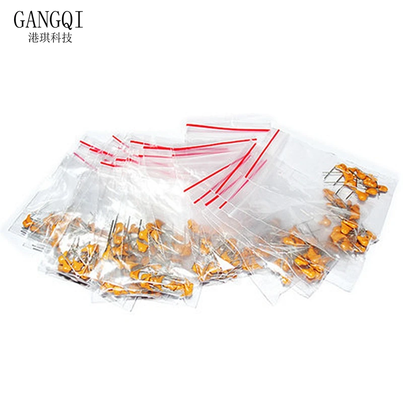 18values*10pcs =180pcs Monolithic Ceramic Capacitor 20pF~1uF,ceramic capacitor Assorted Kit