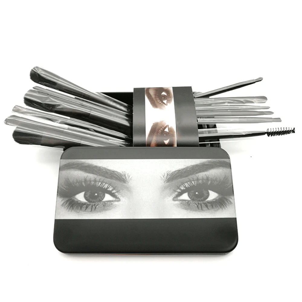 مجموعة فرش مكياج أدوات تجميل مكياج فرشاة بودرة أساس فايبر أقلام تجميل مكياج طقم فُرش للماكياج