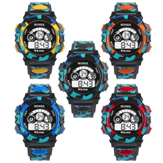 Aimecor 2020 New Led Multifunction Fashion Waterproof Electronic Relojes Sports Wrist Boy Girl Simple and Stylish Watches