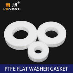 Poly tetra fluoroethylene PTFE Gasket O-ring Corrugated hose faucet Washer Flat Gasket Sealing Ring for Shower Tube Washer Ring