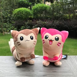 2 Style Pokemon Brown & Pink Shiny Furret Plush Cute Cartoon Stuffed Toy Soft Doll Length 17