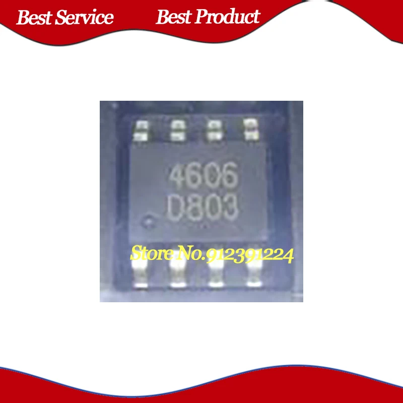 جديد وأصلي MT4606 في الأوراق المالية ، AO4606 ، SI4606 ، 4606 ، SOP8 ، 20 قطعة للمجموعة الواحدة