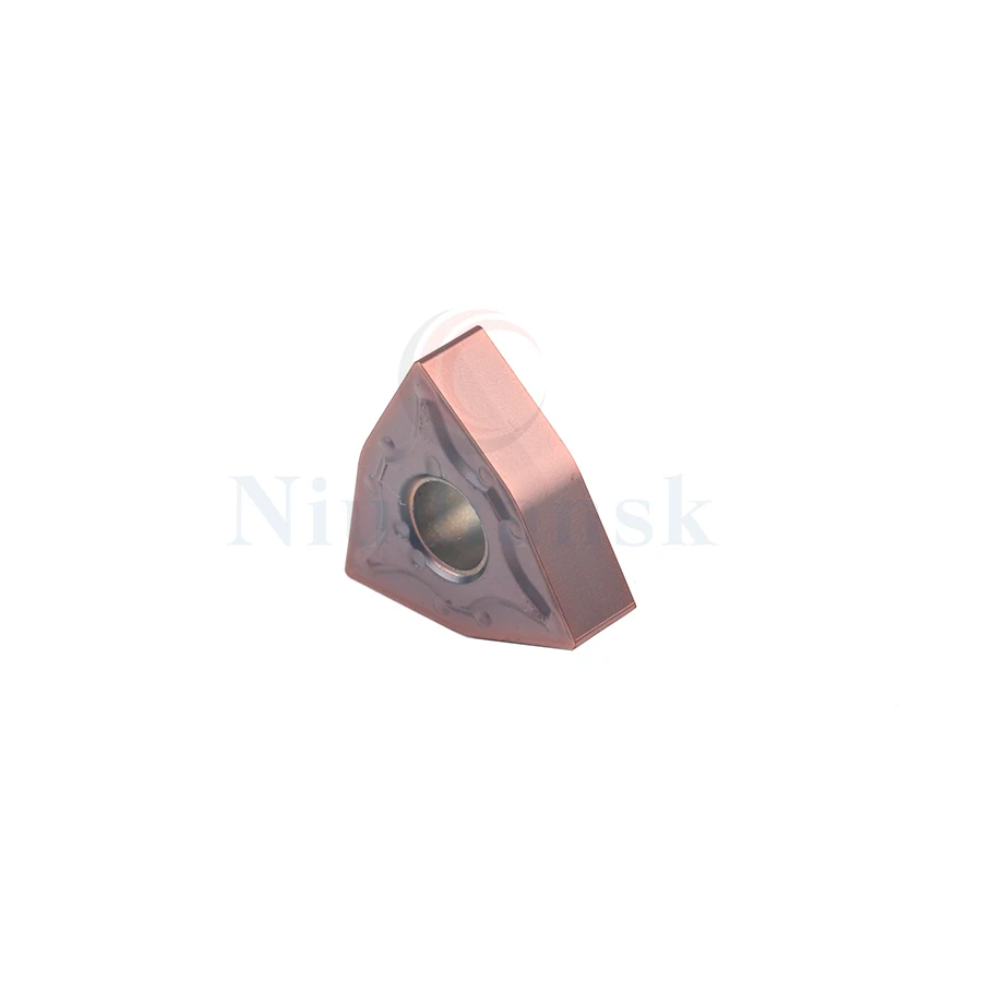 Tour CNC en alliage dur pour acier inoxydable, outil de découpe externe, outil de tournage, WNMG080404-MA WNMG080408-MA LF6018