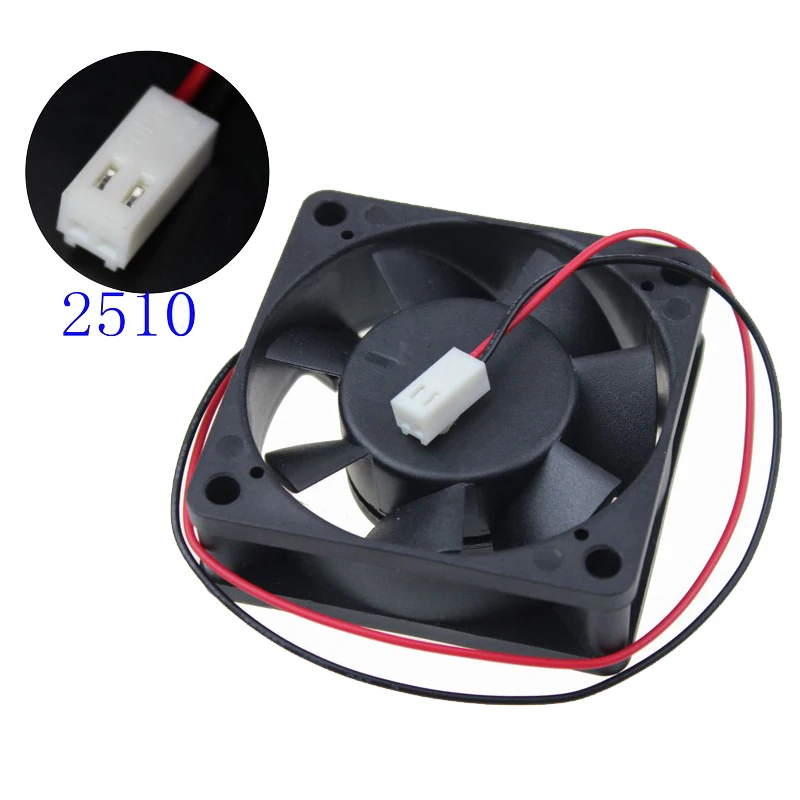 10Pcs Gdstime Dc 12V 6Cm 60Mm 60X60X20Mm 6020 Borstelloze Computer Uitlaat cooling Cooler Fan 2Pin-2510 Connector